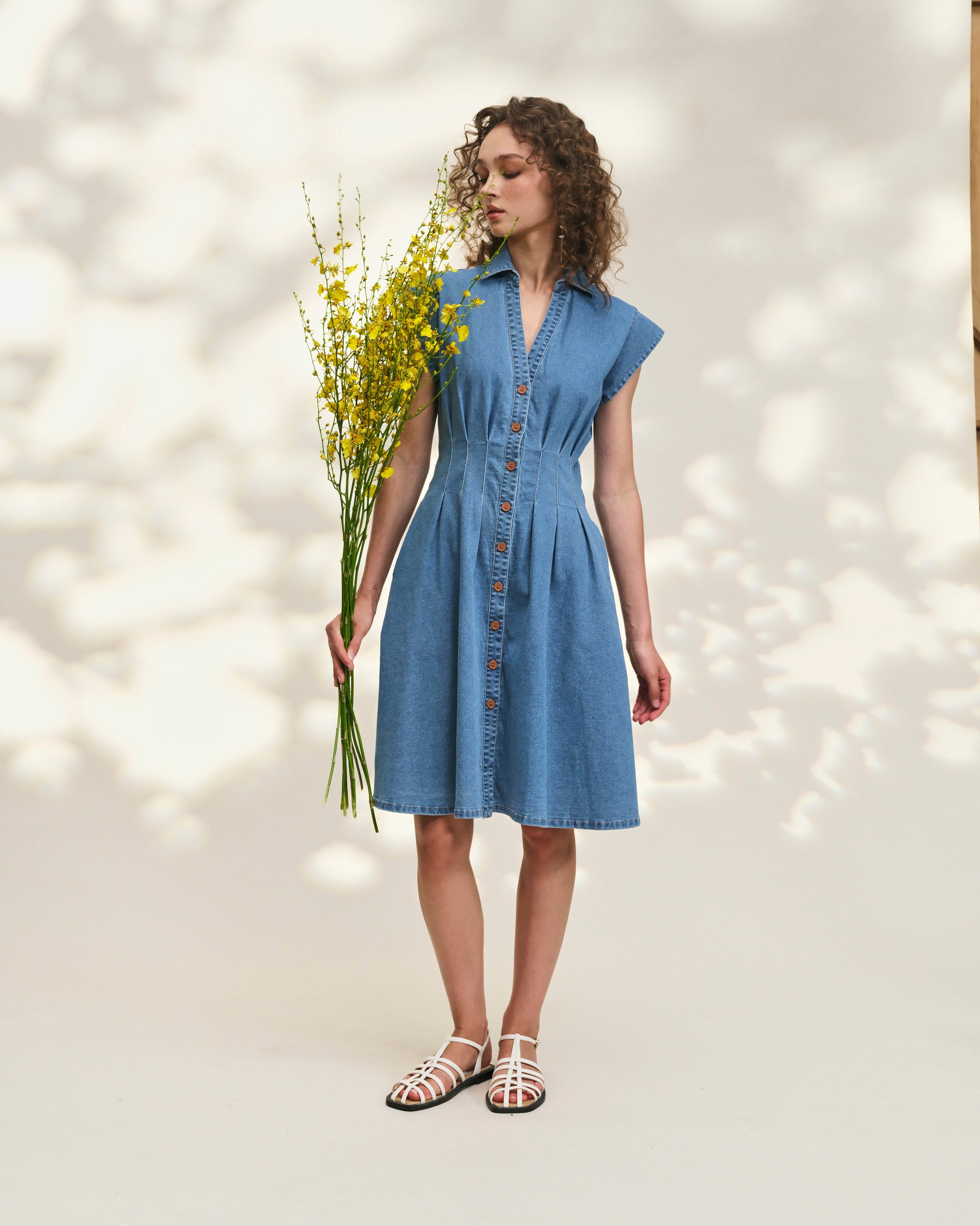 Sunrays Light Denim Dress