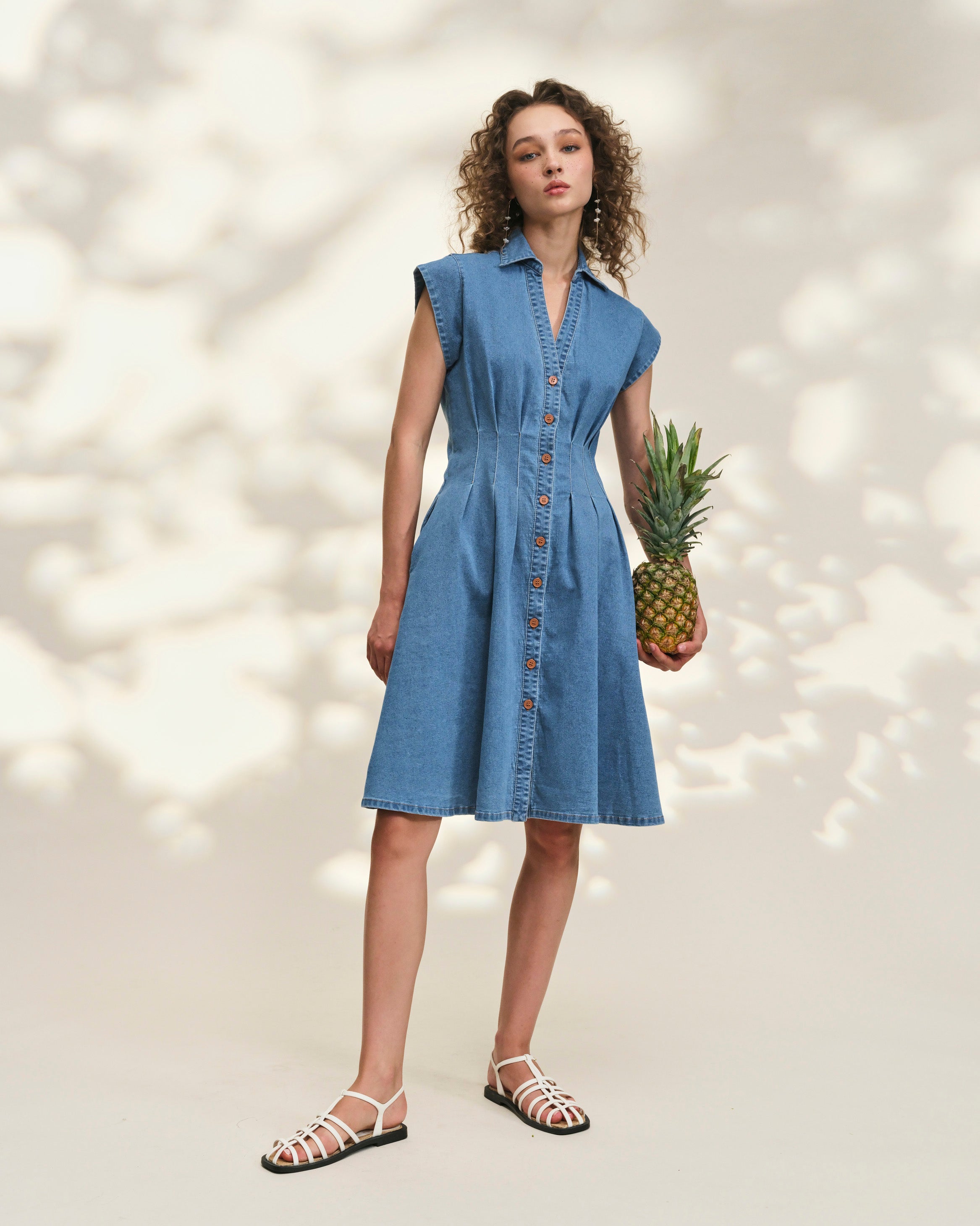 Sunrays Light Denim Dress