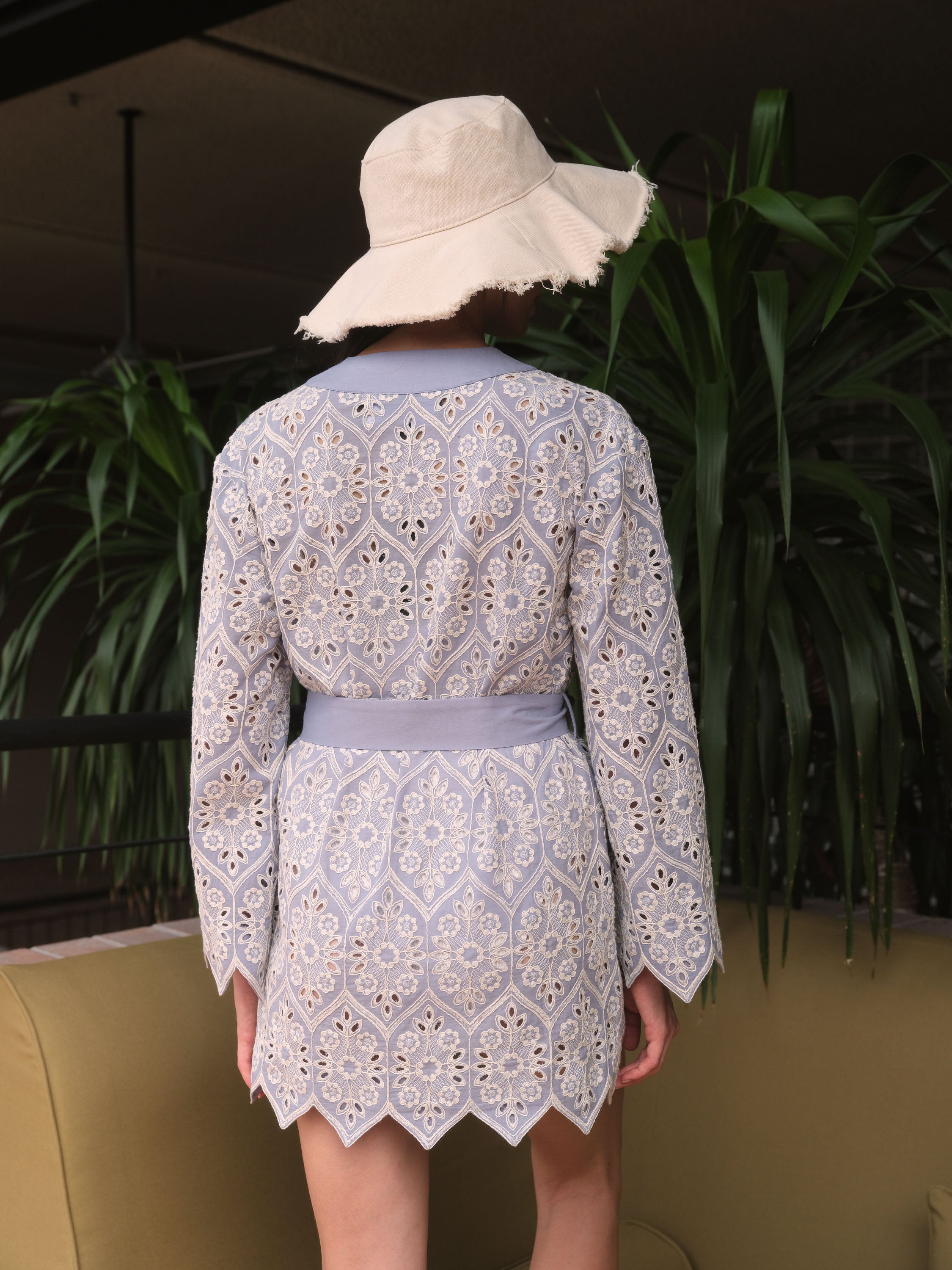 Blue Diamond Kaftan