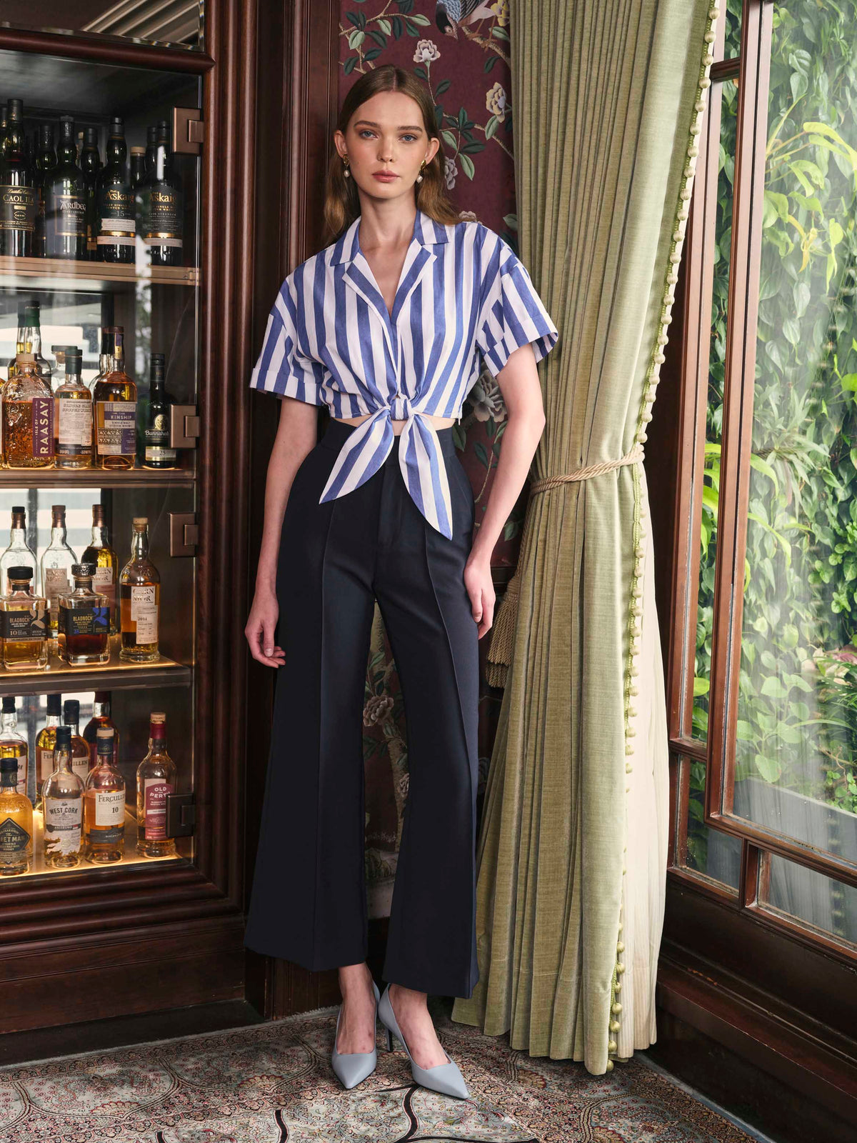 Almond Striped Shirt