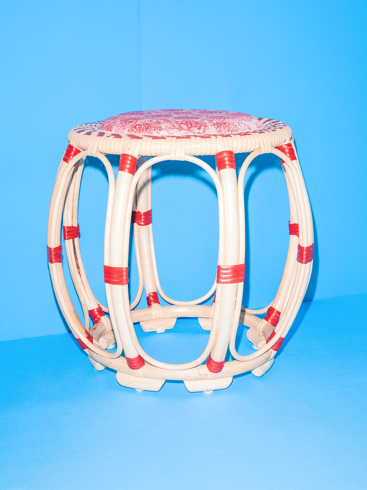 Drum Stool (Red)