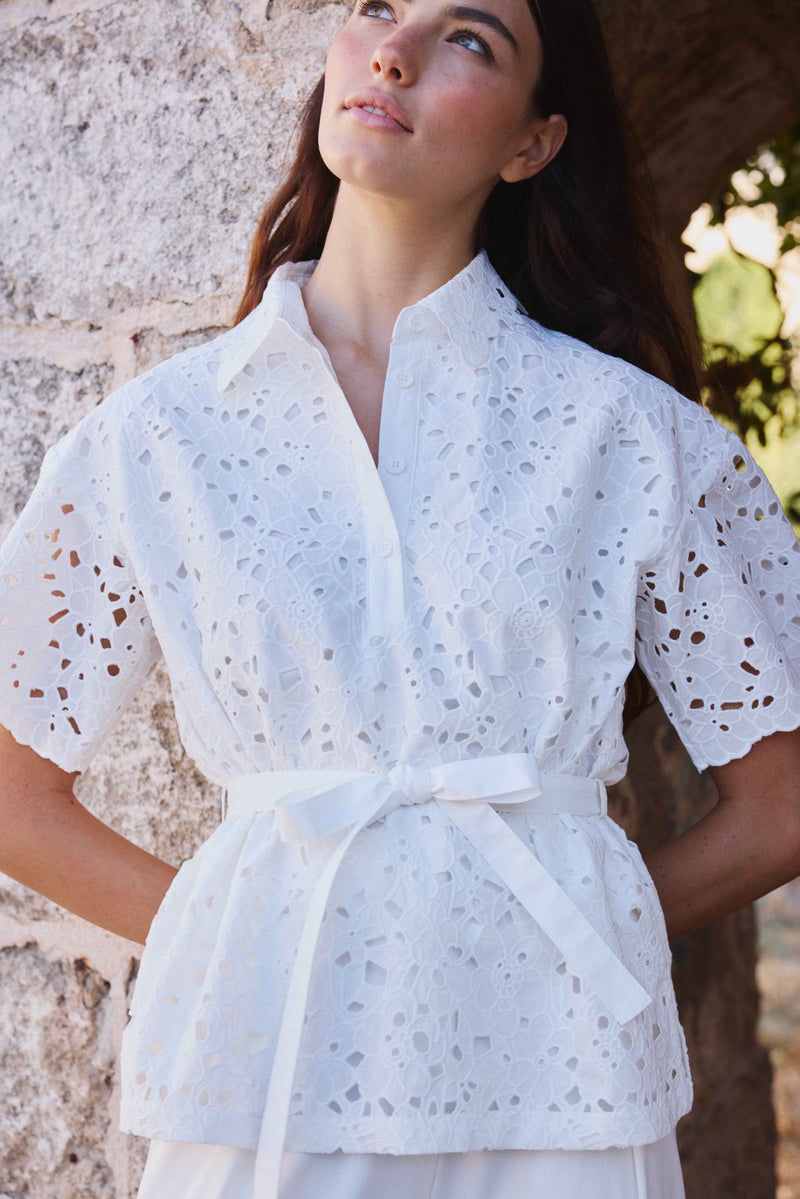 Puglia Off White Shirt