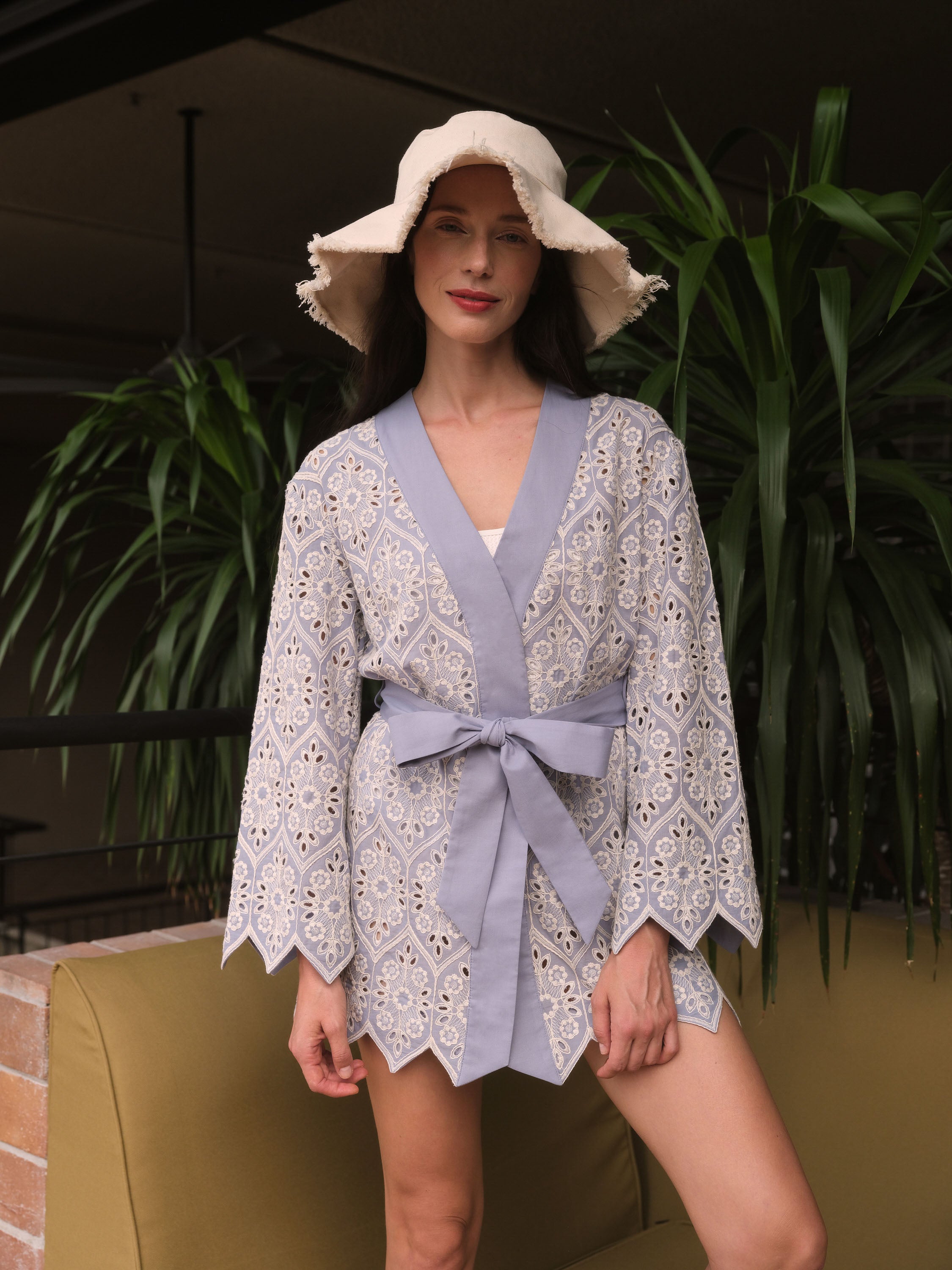 Blue Diamond Kaftan