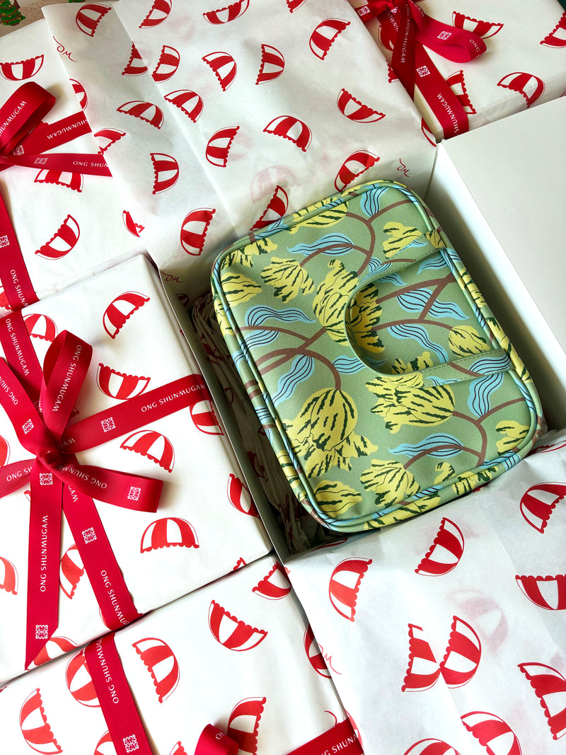 Yellow Tulips Toiletry Case