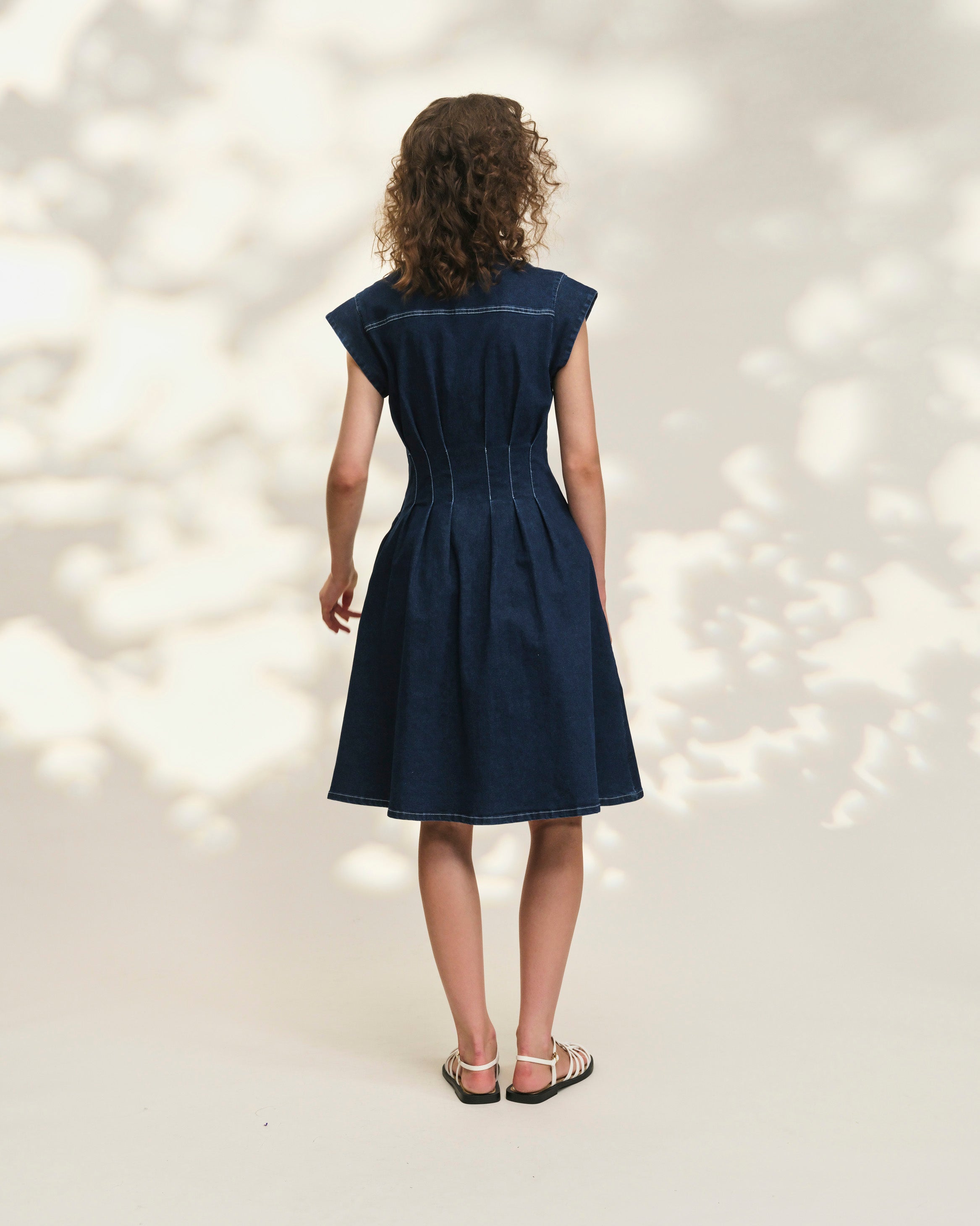 Sunrays Dark Denim Dress