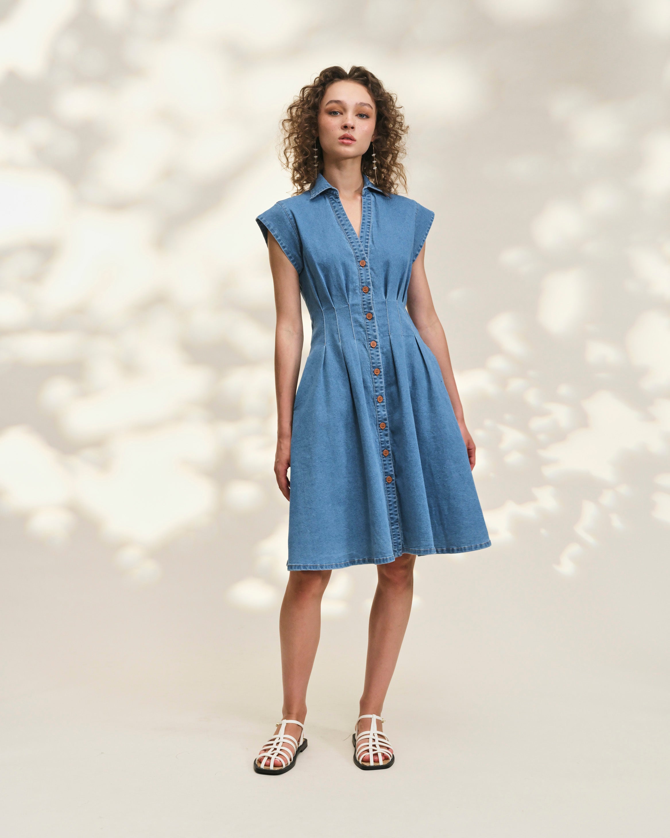 Sunrays Light Denim Dress