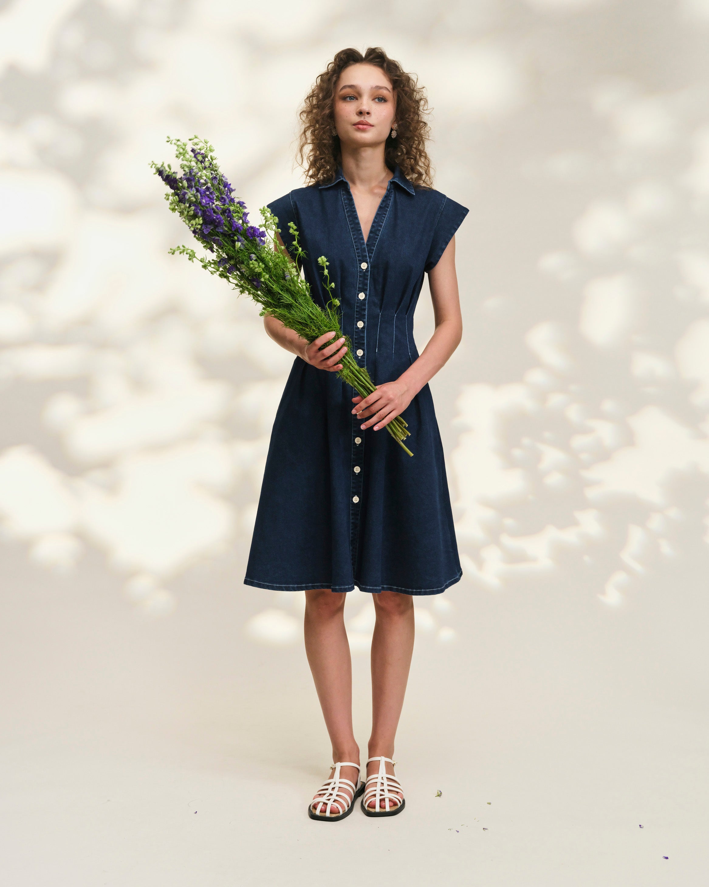 Sunrays Dark Denim Dress