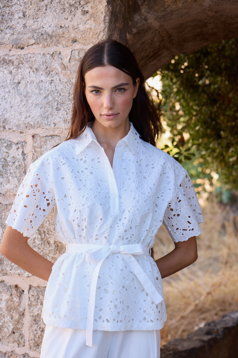 Puglia Off White Shirt