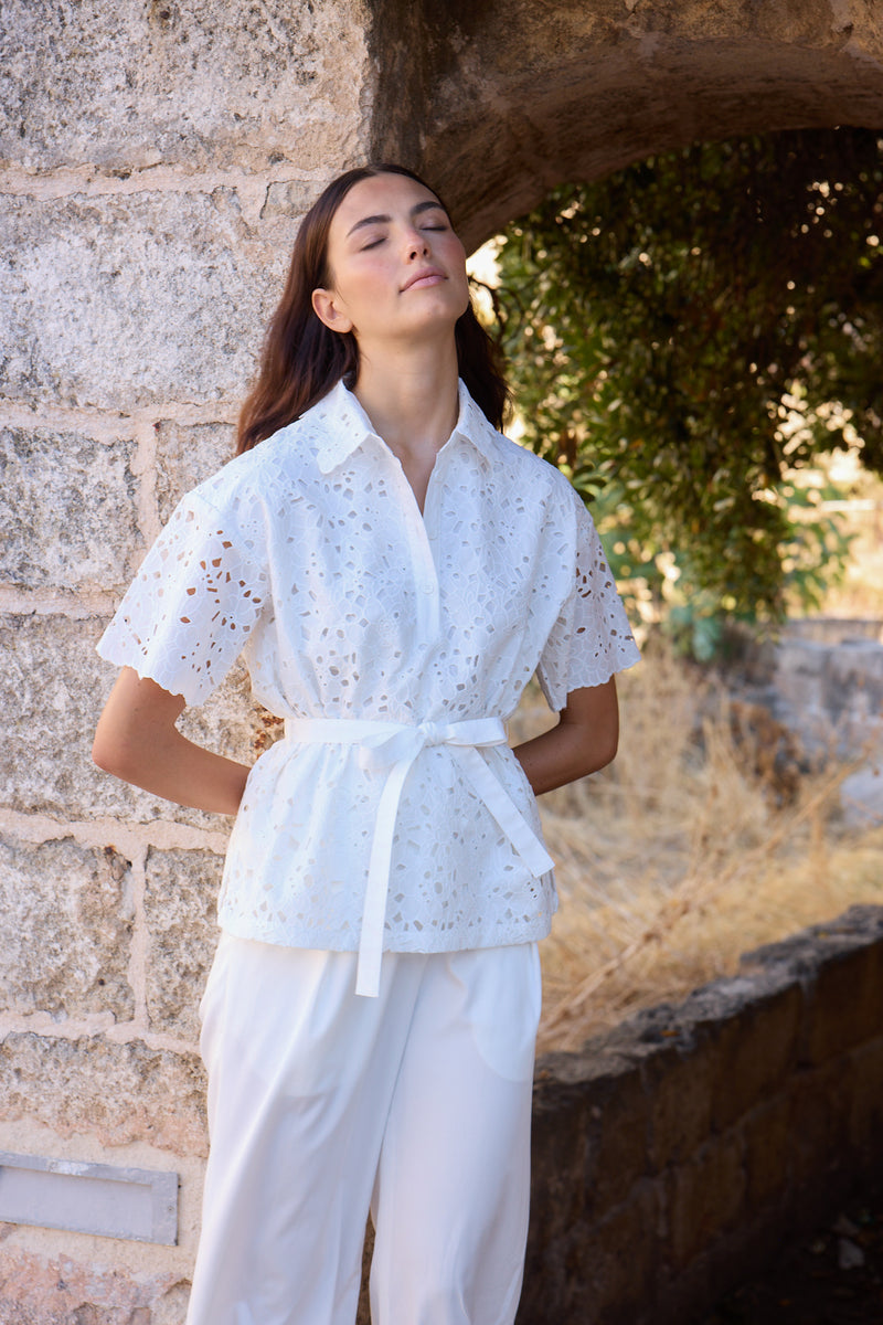 Puglia Off White Shirt