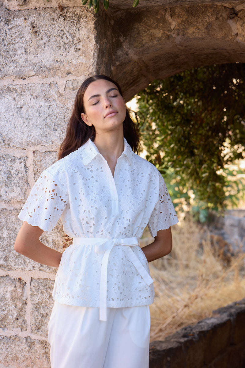 Puglia Off White Shirt