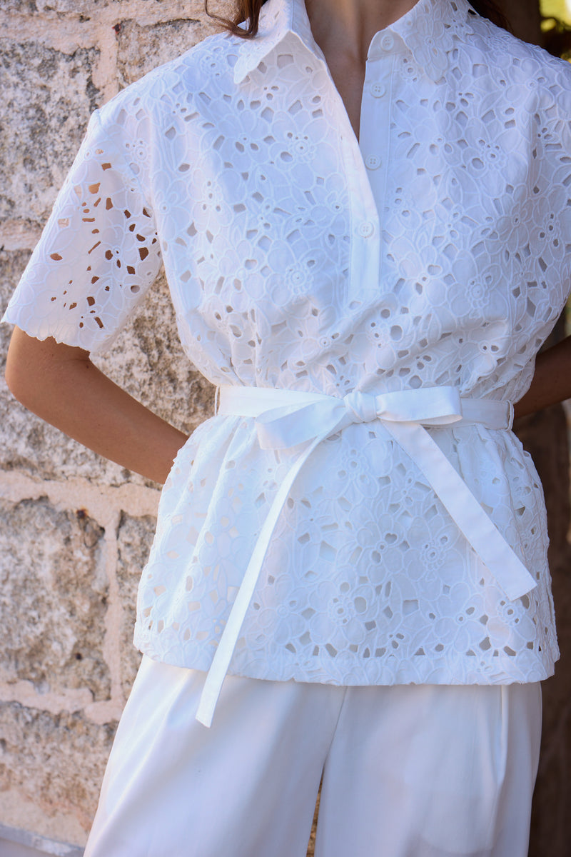 Puglia Off White Shirt
