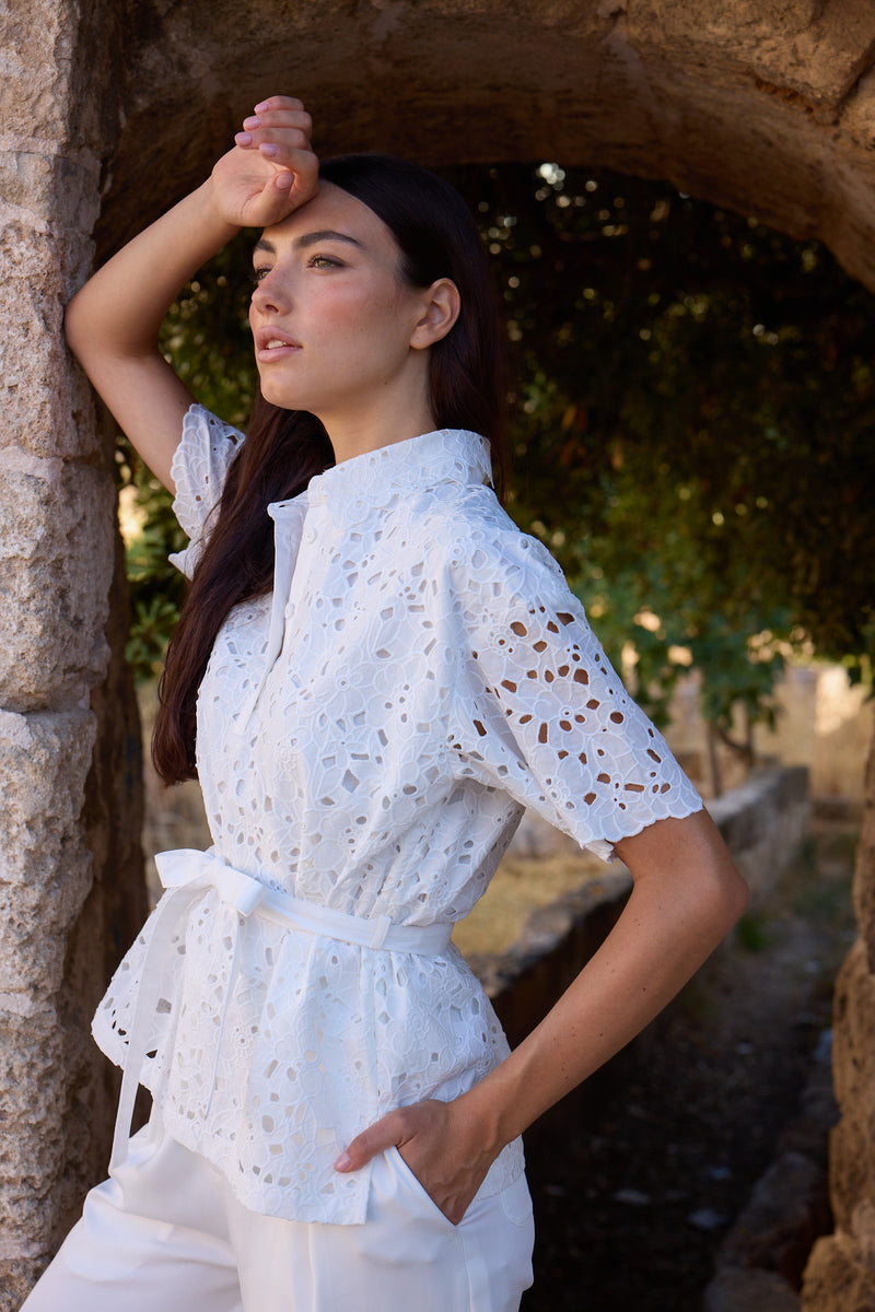 Puglia Off White Shirt