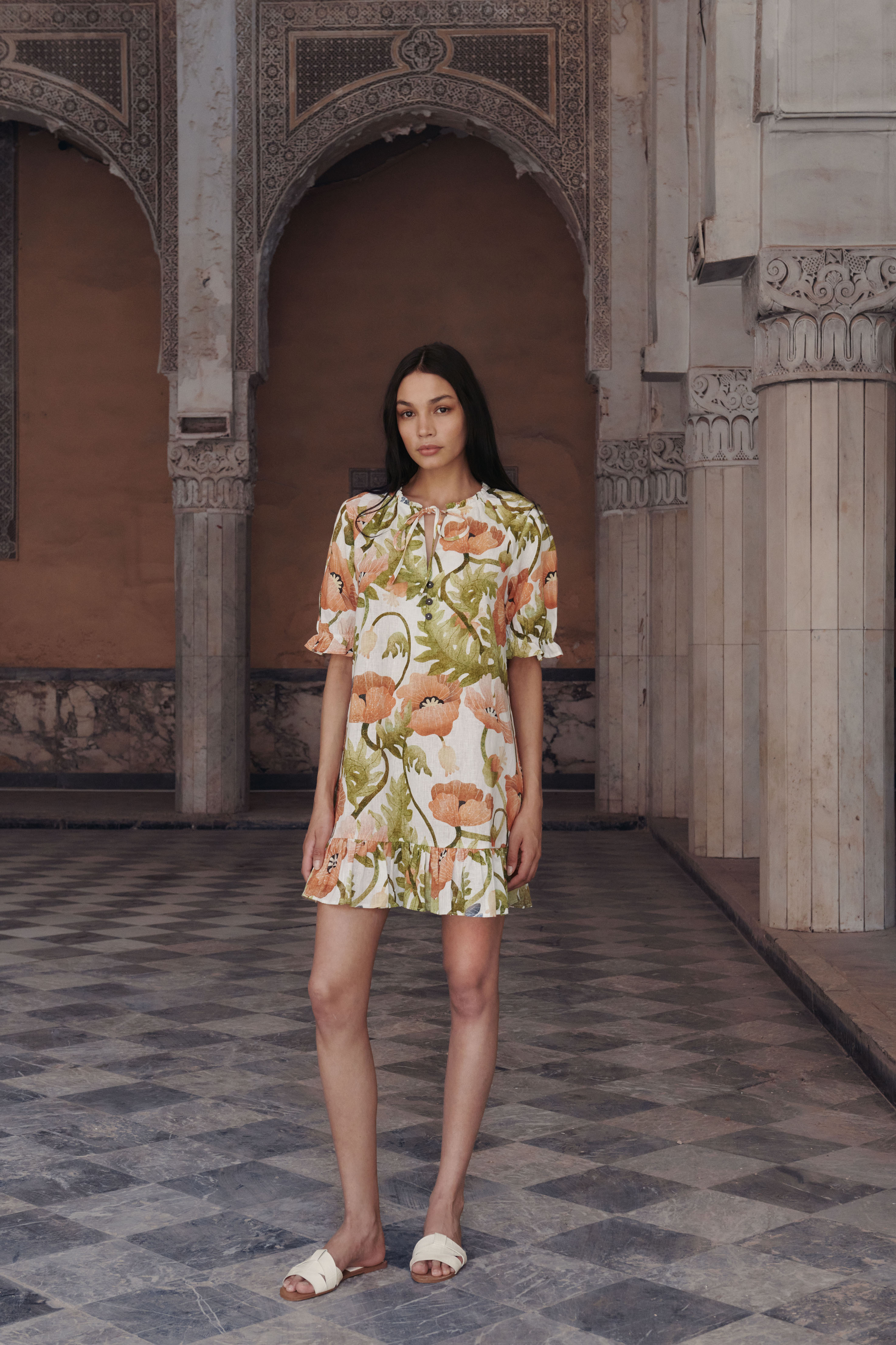 Poppy & Dragonfly Dress