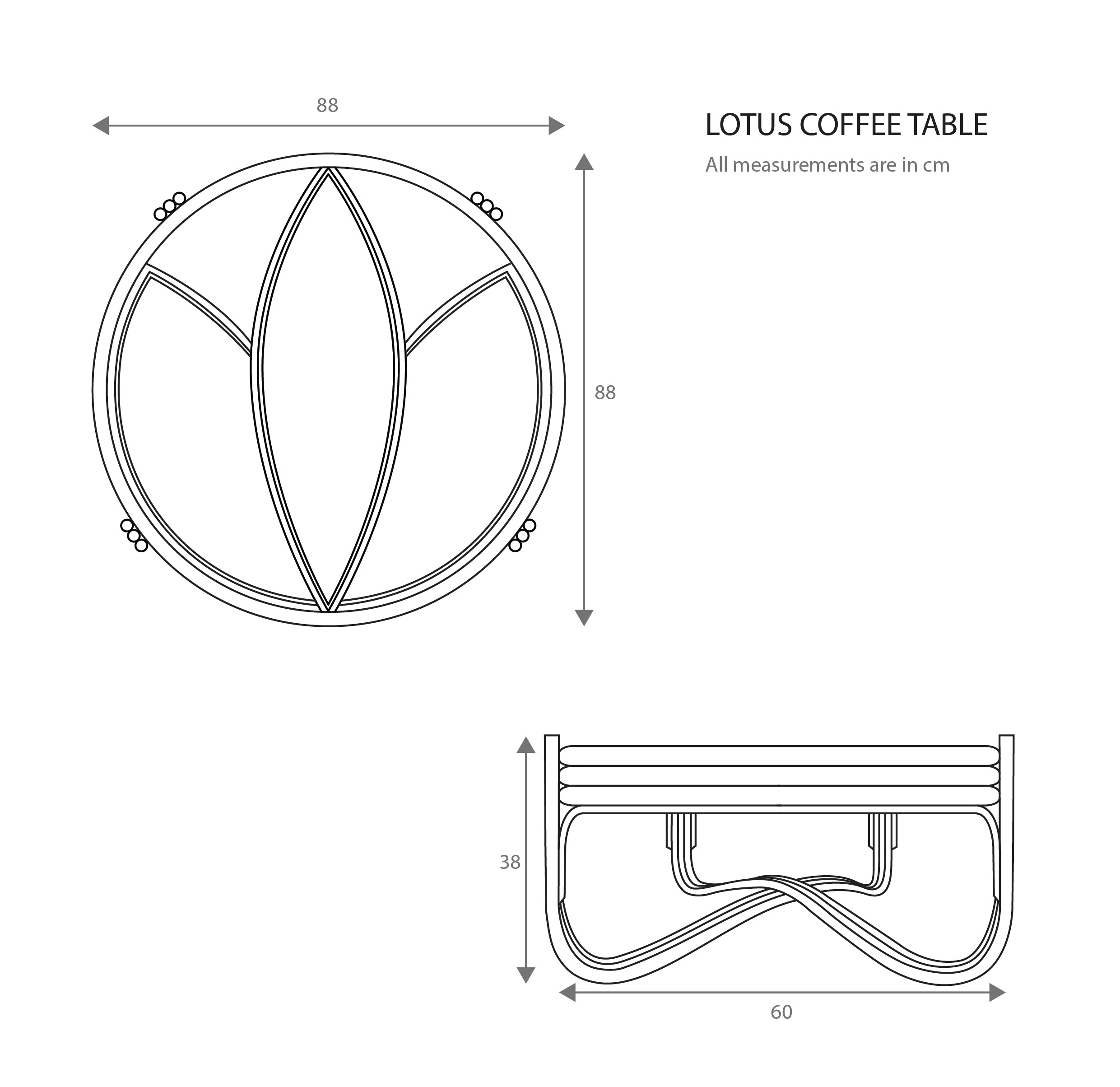 Lotus Coffee Table