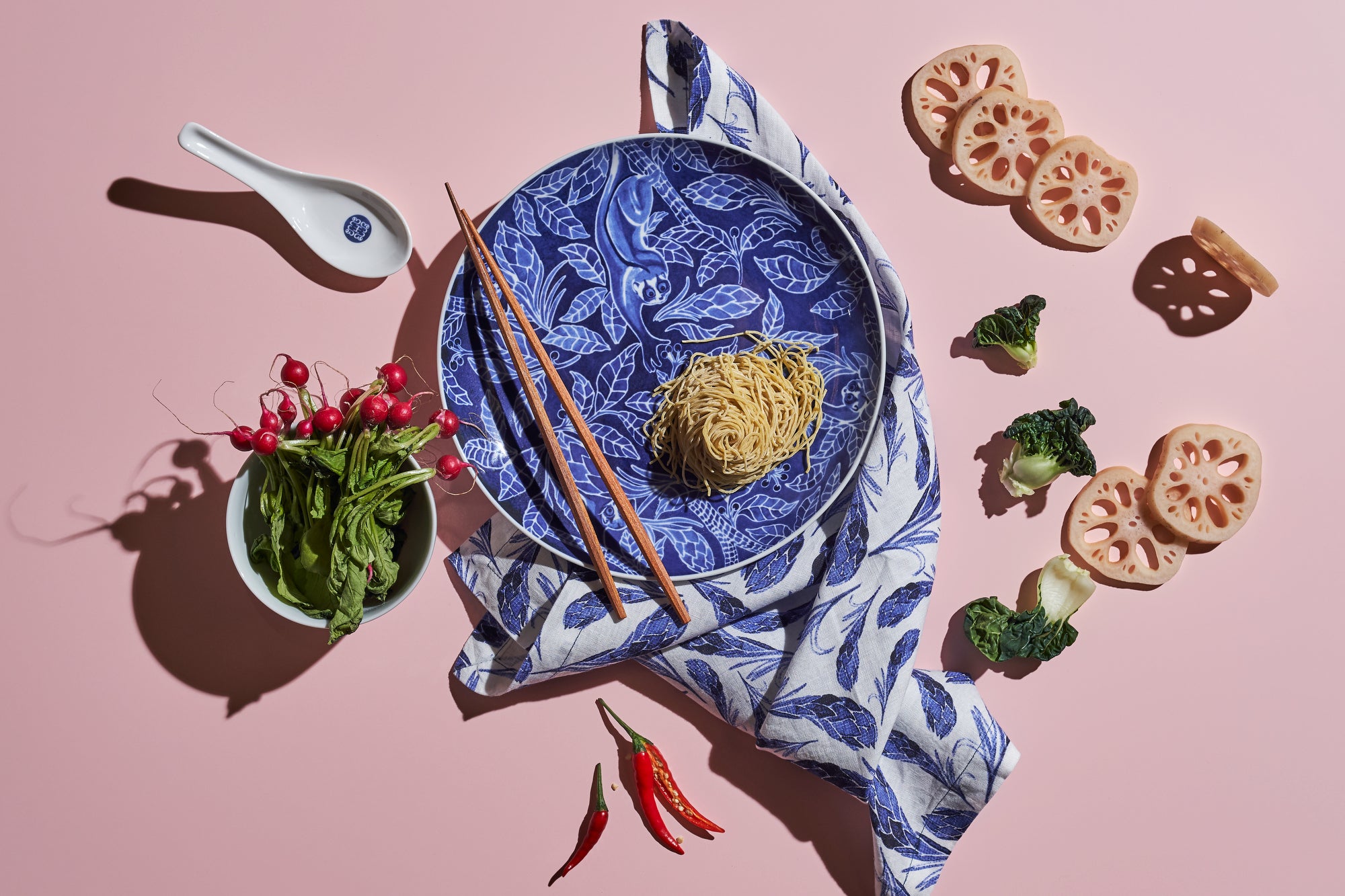 Ginger Flower Napkin Set