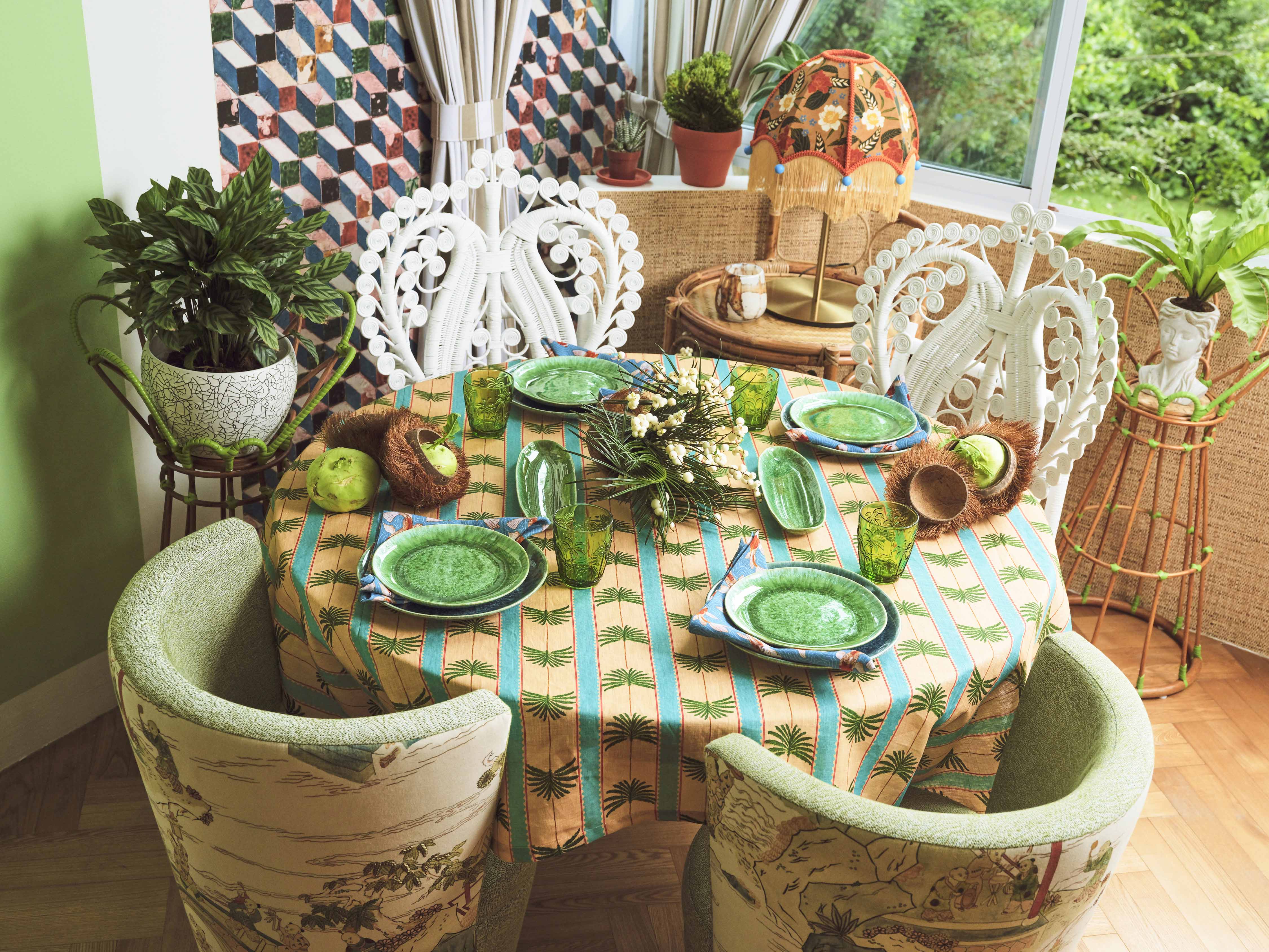 Palm Tablecloth